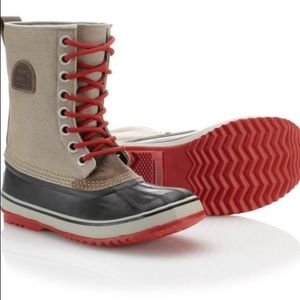 Sorel Premium Canvas Winter Boots